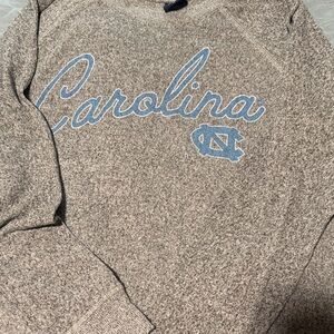 Carolina Women's Sweater - Grey and Blue super soft sweater from the UNC shop